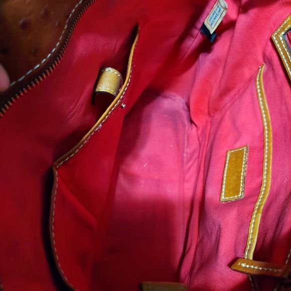 Dooney and Bourke Tan pebble leather tote - Picture 7 of 8